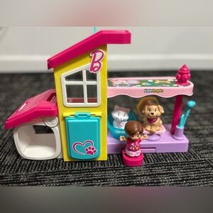 Little People Pet Care Center - Pink, Yellow, and Purple